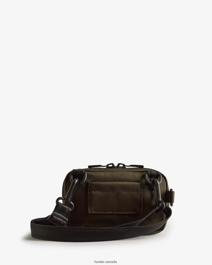208Z2Z456 Hunter Outlet - Hunter Men Nylon Keeper Phone Pouch Dark Olive