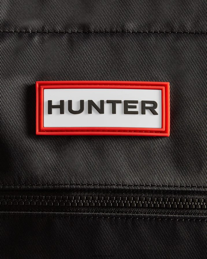 208Z2Z457 Hunter Boots - Hunter Men Nylon Medium Top Clip Tote Bag Black