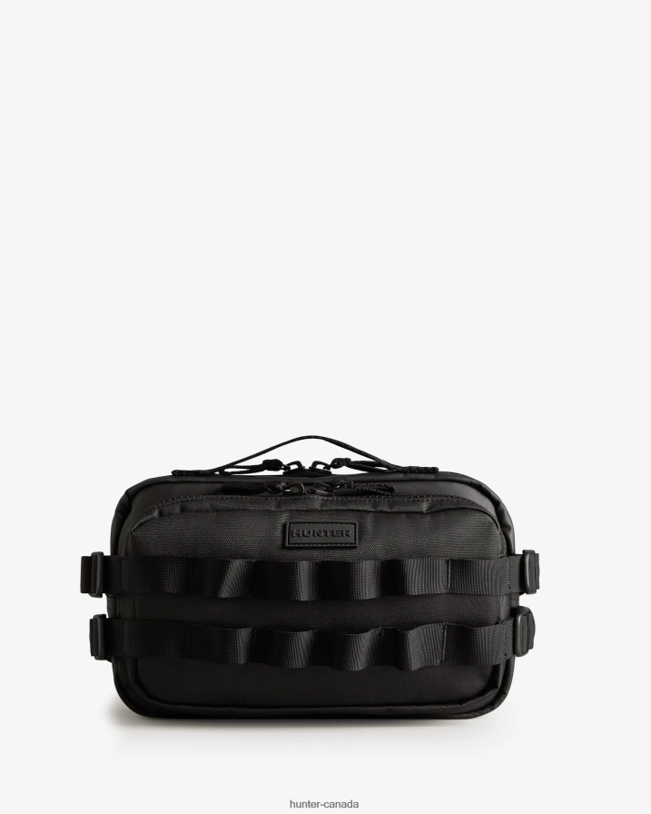 208Z2Z464 Hunter Outlet - Hunter Men Explorer Multiway Crossbody Bag Black