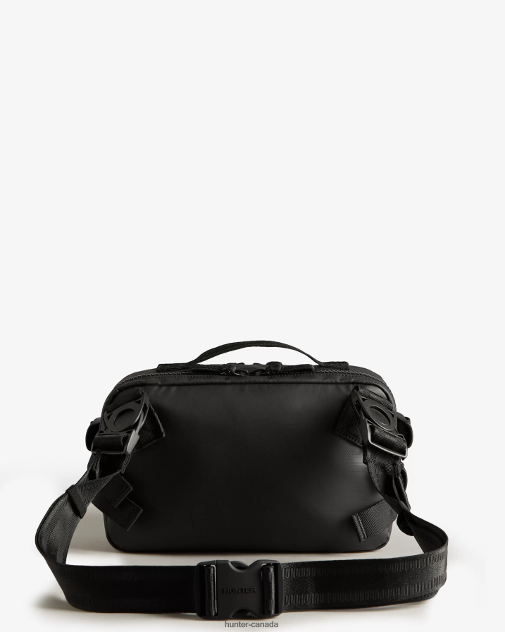 208Z2Z464 Hunter Outlet - Hunter Men Explorer Multiway Crossbody Bag Black
