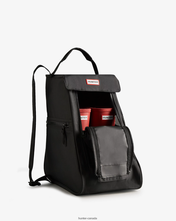 208Z2Z467 Hunter Boots Sale - Hunter Men Short Boot Bag Black