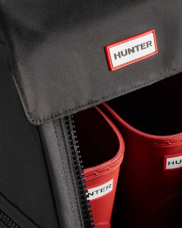 208Z2Z467 Hunter Boots Sale - Hunter Men Short Boot Bag Black