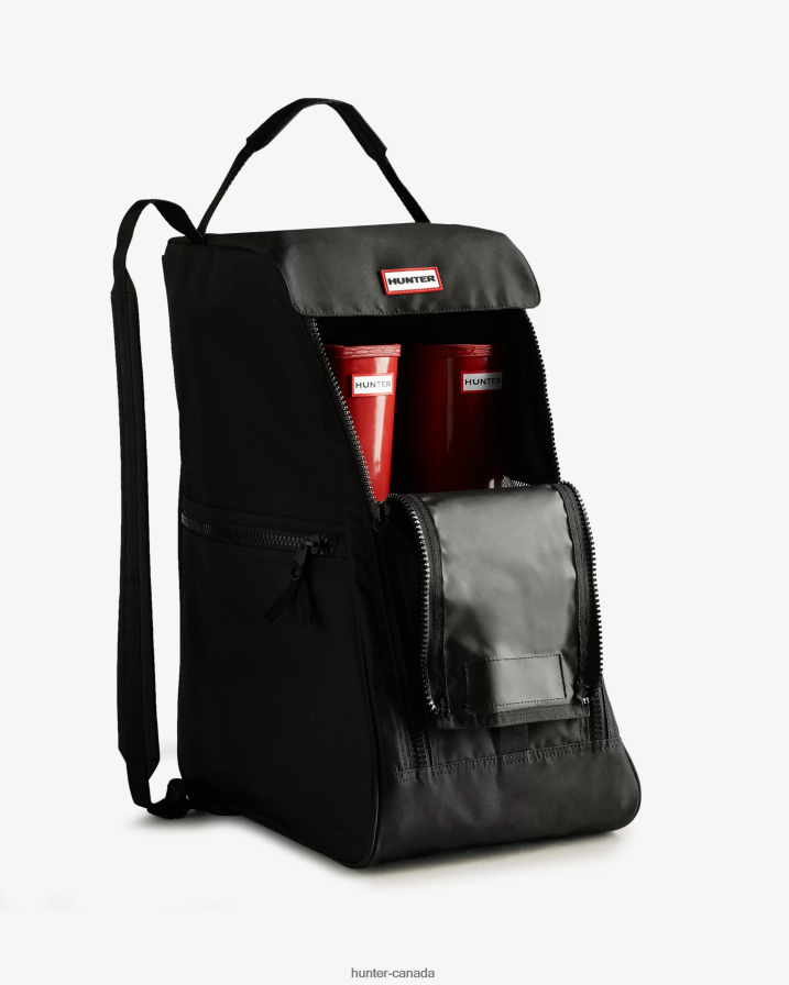 208Z2Z469 Hunter Boots - Hunter Men Tall Boot Bag Black