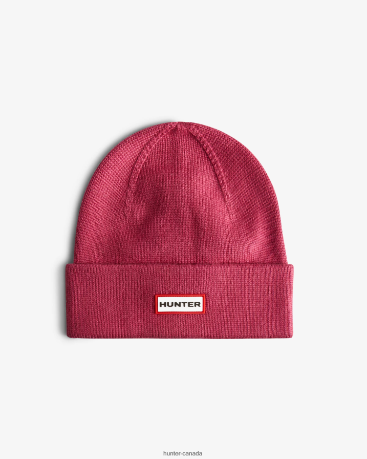 208Z2Z491 Hunter Boots Sale - Hunter Women Play Essential Cuff Beanie Prismatic Pink