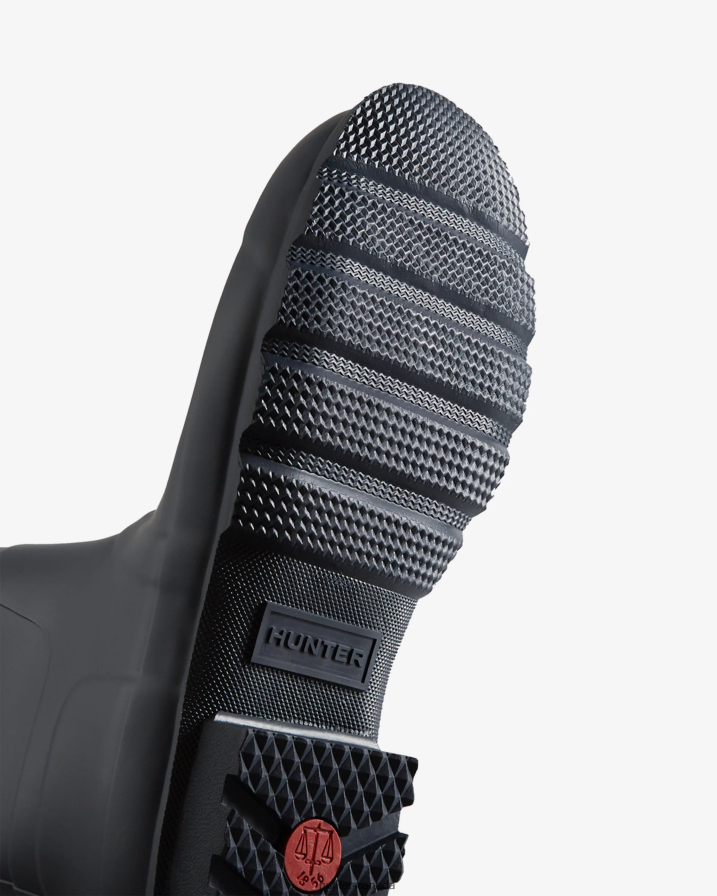 208Z2Z505 Hunter Boots - Hunter Men Original Short Rain Boots Navy