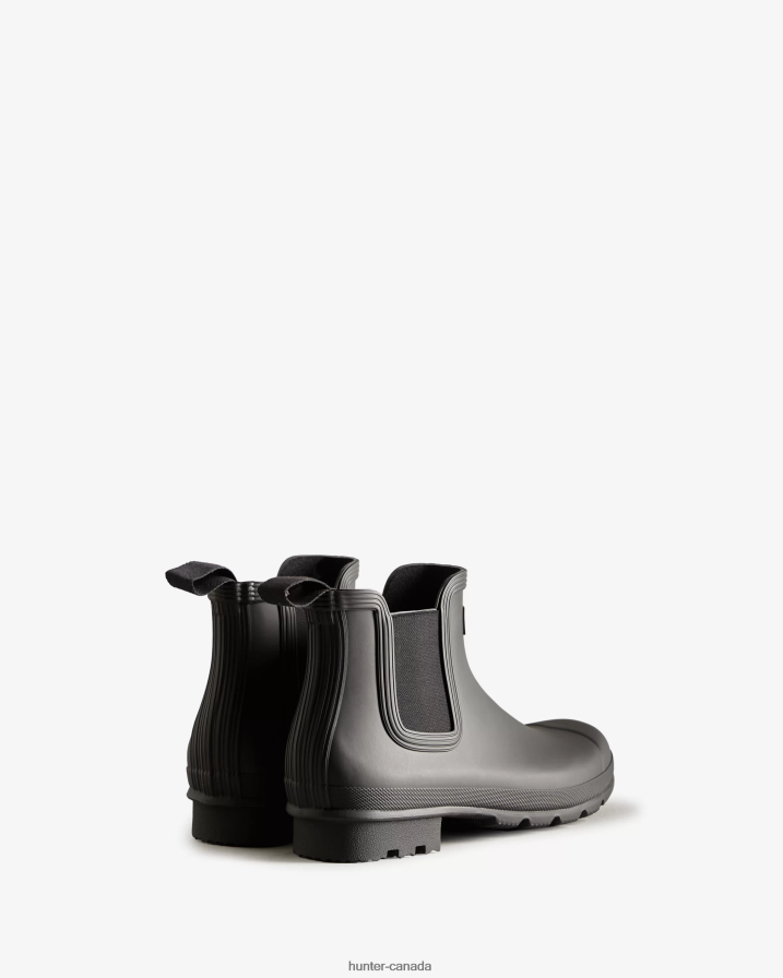 208Z2Z512 Hunter Outlet - Hunter Men Original Chelsea Boots Black