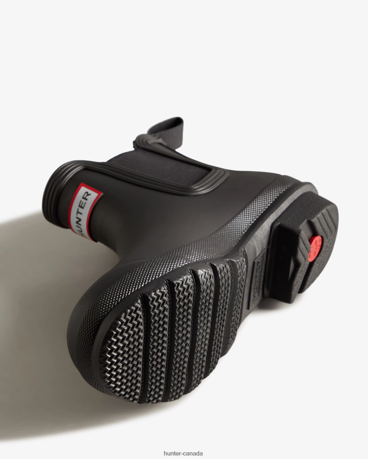 208Z2Z512 Hunter Outlet - Hunter Men Original Chelsea Boots Black