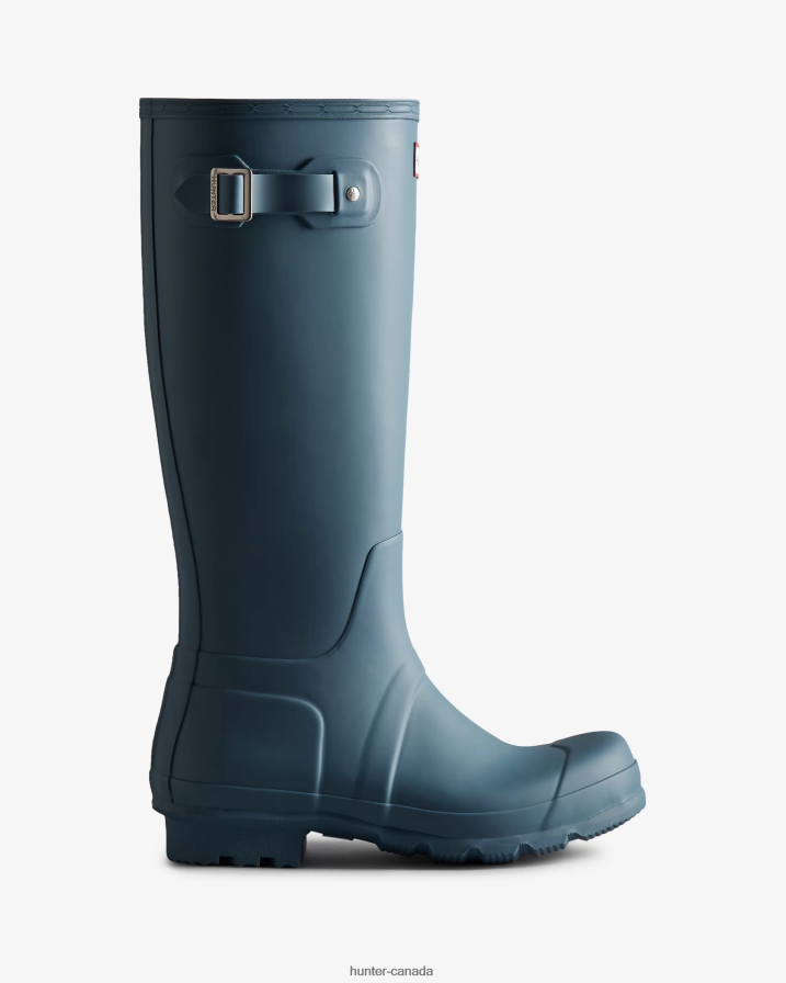 208Z2Z515 Hunter Boots Sale - Hunter Men Original Tall Rain Boots Borrowed Blue