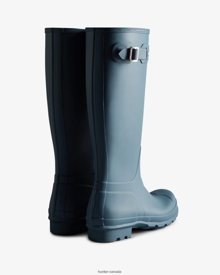 208Z2Z515 Hunter Boots Sale - Hunter Men Original Tall Rain Boots Borrowed Blue