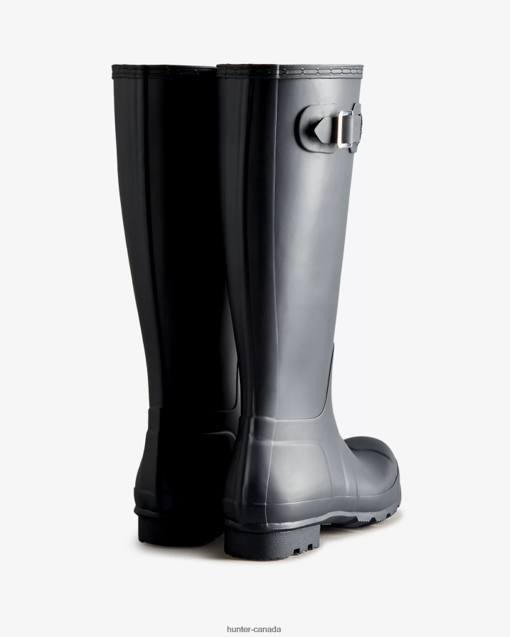 208Z2Z517 Hunter Boots - Hunter Men Original Tall Rain Boots Navy