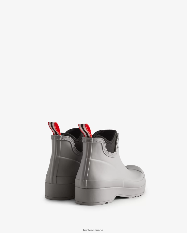 208Z2Z521 Hunter Boots - Hunter Men Play Neoprene Chelsea Boots Steall Light Grey
