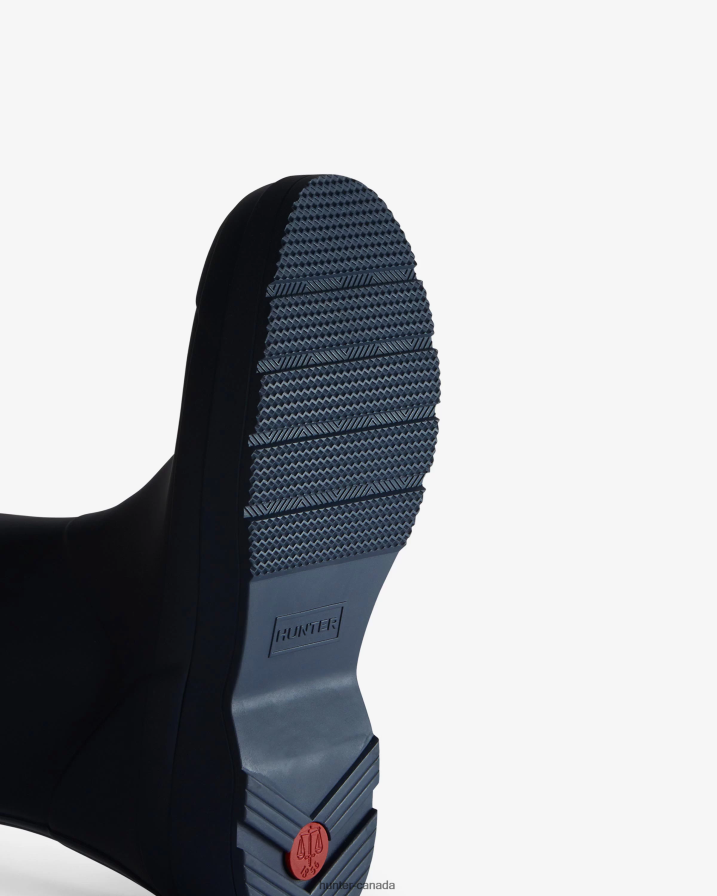 208Z2Z523 Hunter Boots Sale - Hunter Men Play Mid-Height Rain Boots Valtameri Blue