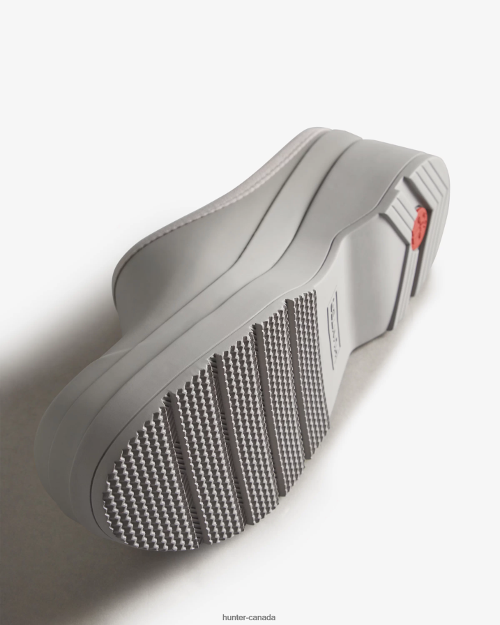 208Z2Z530 Hunter Canada - Hunter Men Play Clogs Zinc Grey