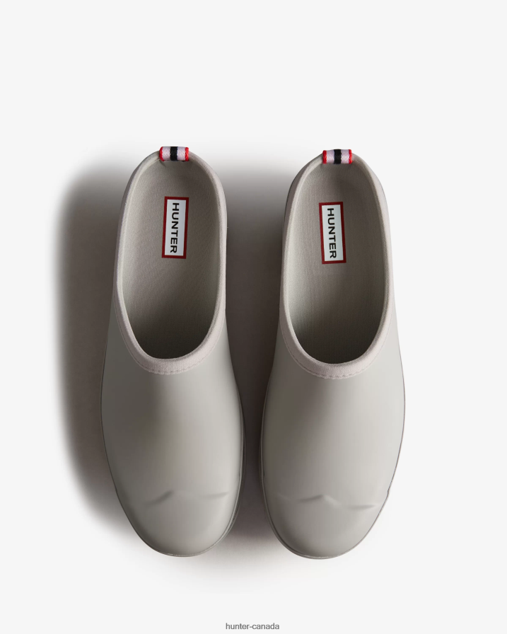 208Z2Z530 Hunter Canada - Hunter Men Play Clogs Zinc Grey