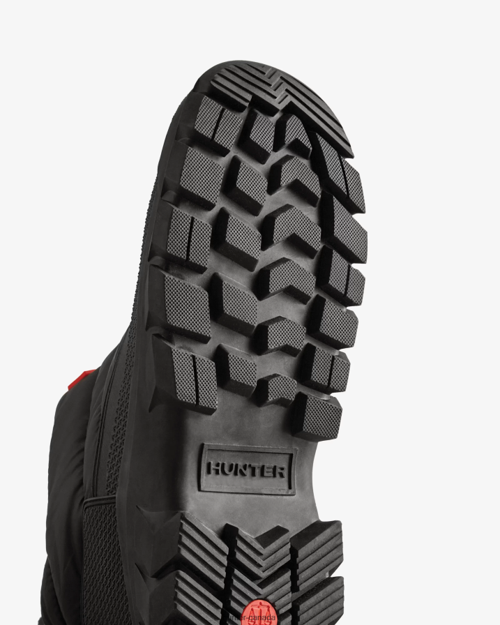 208Z2Z533 Hunter Boots - Hunter Men Intrepid Insulated Ankle Snow Boots Black