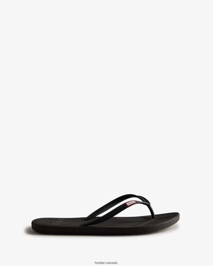 208Z2Z534 Hunter Canada - Hunter Men Flip Flop Black
