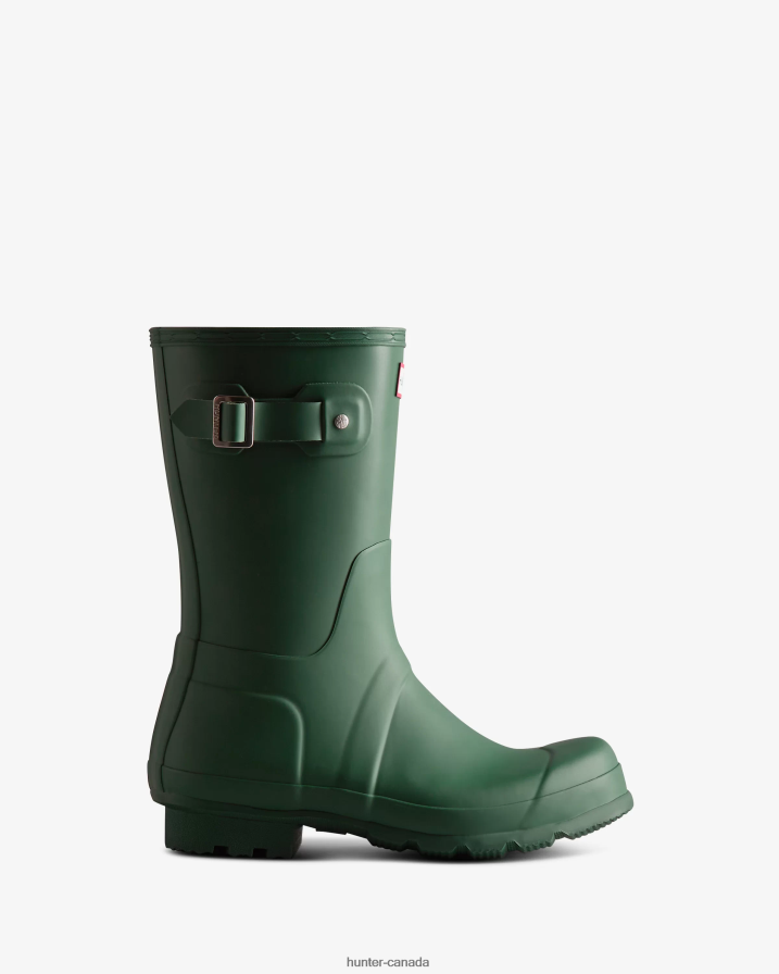 208Z2Z547 Hunter Boots Sale - Hunter Men Original Short Rain Boots Thicket Green