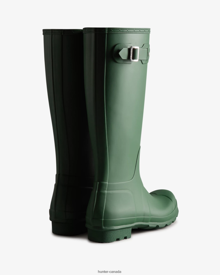 208Z2Z550 Hunter Canada - Hunter Men Original Tall Rain Boots Thicket Green