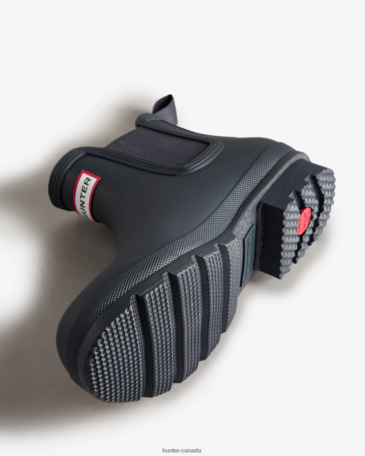 208Z2Z557 Hunter Boots - Hunter Men Original Chelsea Boots Navy