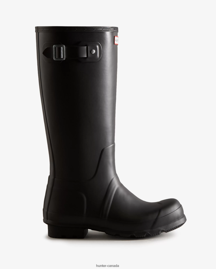 208Z2Z564 Hunter Outlet - Hunter Men Tall Insulated Rain Boots Black