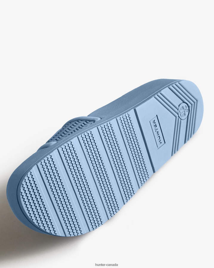 208Z2Z580 Hunter Outlet - Hunter Men BLOOM Slides Stornoway Blue