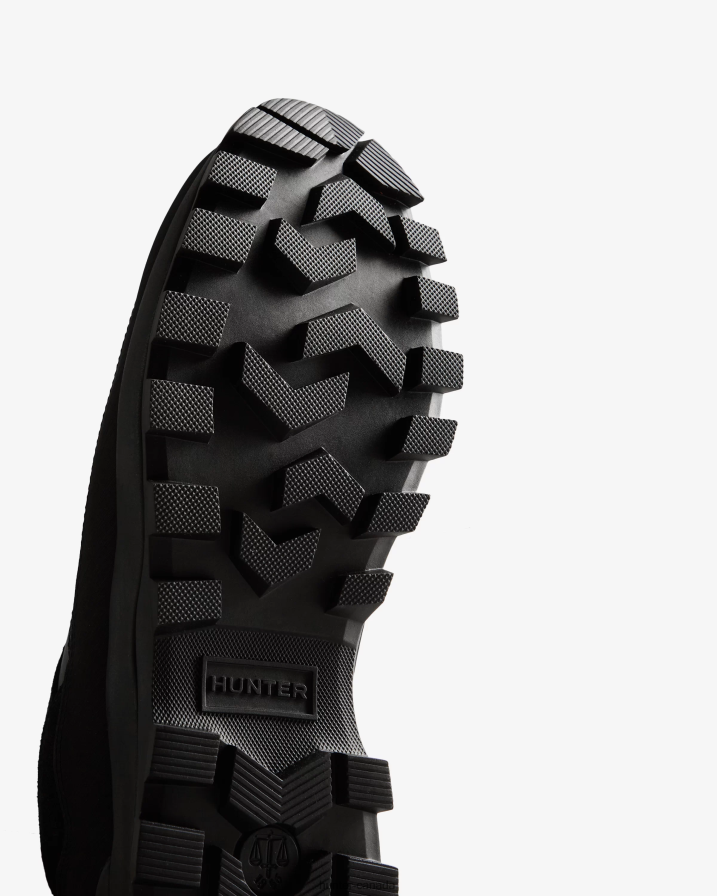 208Z2Z582 Hunter Canada - Hunter Men Explorer Insulated Leather Shoes Black