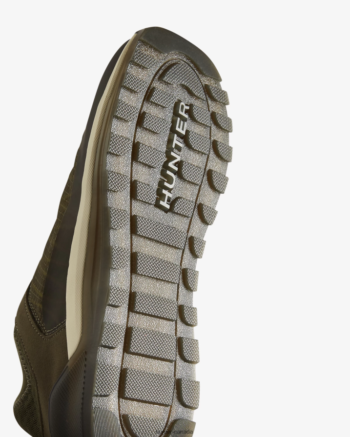 208Z2Z584 Hunter Outlet - Hunter Men Travel Sneaker Lichen Green/Thicket Green/Shaded White/Black