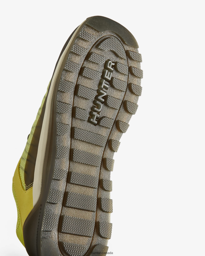 208Z2Z585 Hunter Boots - Hunter Men Travel Sneaker Zesty Yellow/Shaded White/Black