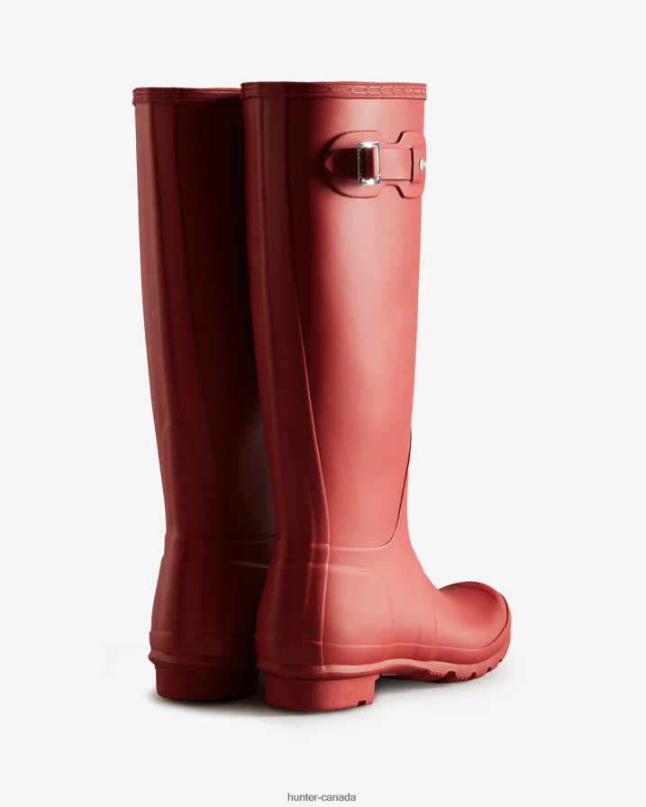 208Z2Z59 Hunter Boots Sale - Hunter Women Original Tall Rain Boots Military Red
