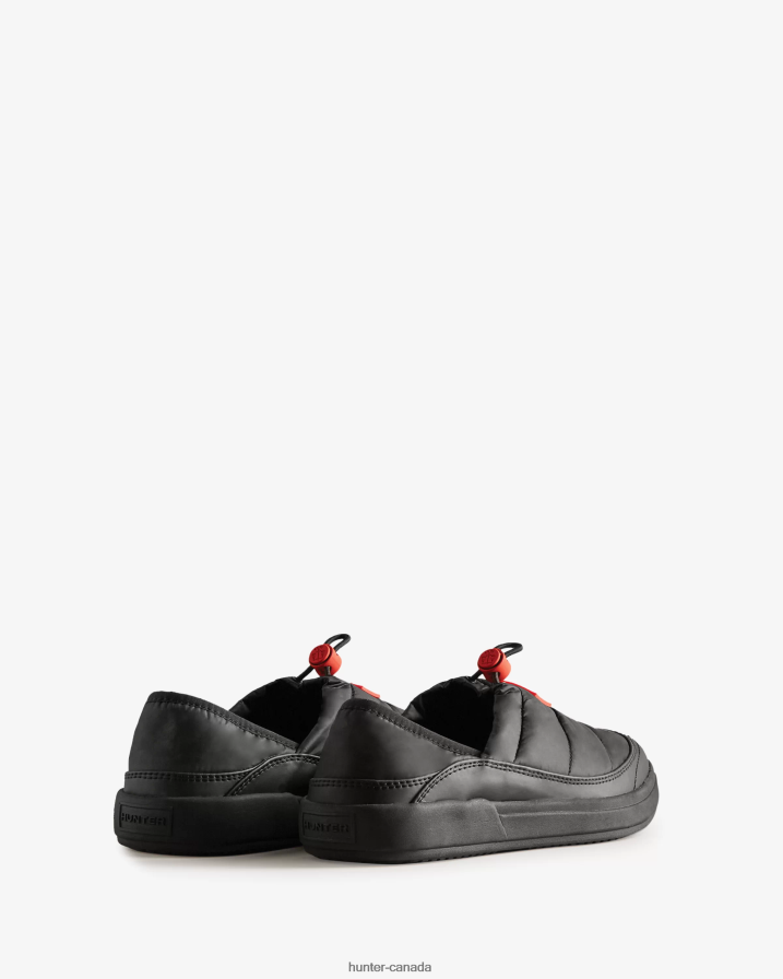 208Z2Z598 Hunter Canada - Hunter Men In/Out Insulated Slipper Black