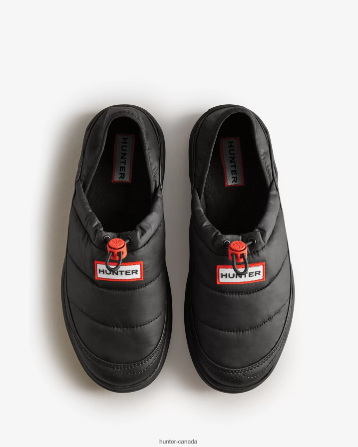 208Z2Z598 Hunter Canada - Hunter Men In/Out Insulated Slipper Black