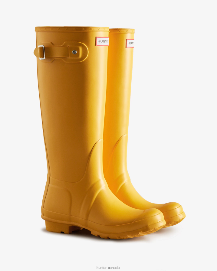 208Z2Z6 Hunter Canada - Hunter Women Original Tall Rain Boots Yellow