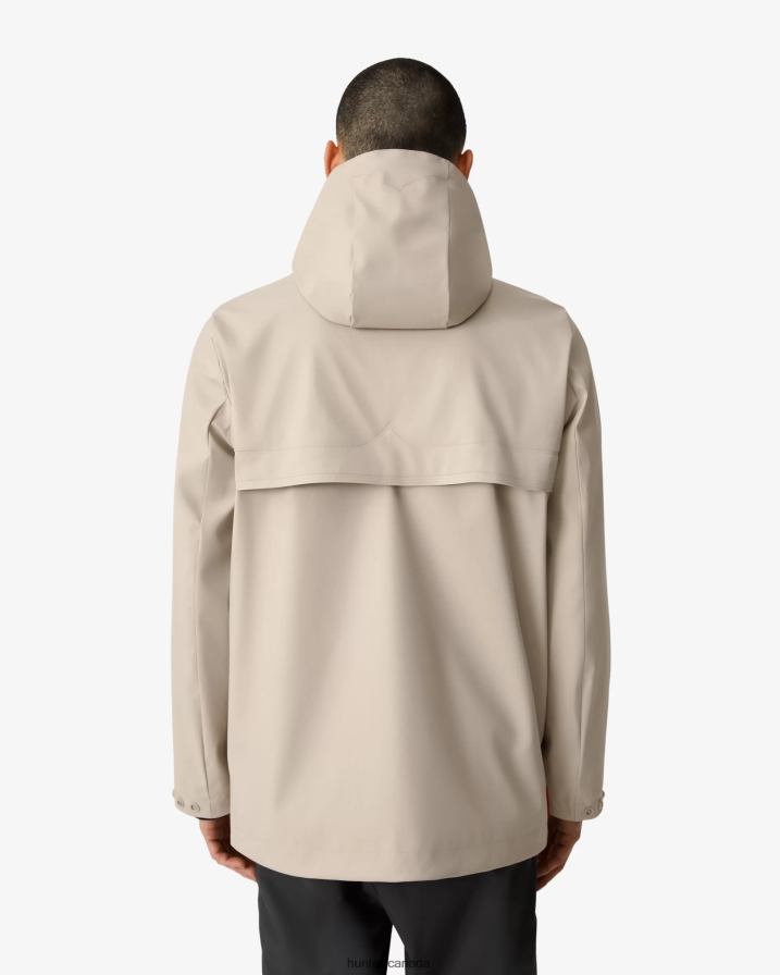 208Z2Z604 Hunter Outlet - Hunter Men Lightweight Waterproof Rain Jacket Skimming Stone
