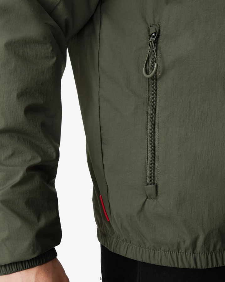 208Z2Z606 Hunter Canada - Hunter Men Travel Recycled Nylon Shell Jacket Lichen Green