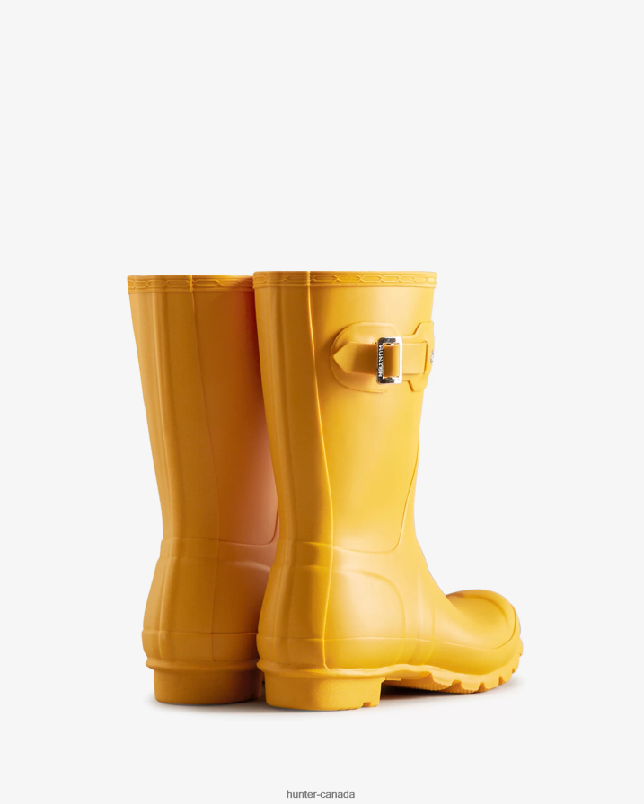 208Z2Z77 Hunter Boots - Hunter Women Original Short Rain Boots Yellow