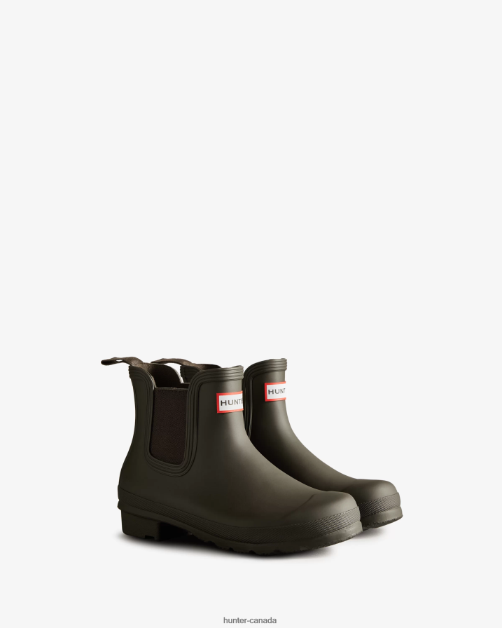 208Z2Z85 Hunter Boots - Hunter Women Original Chelsea Boots Bitter Chocolate