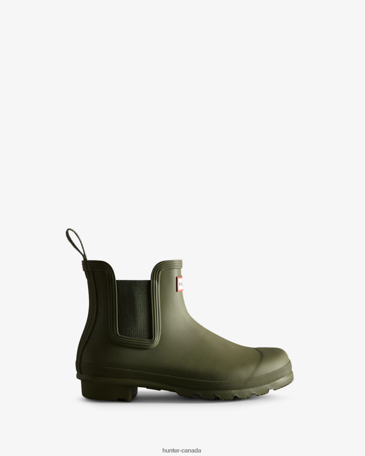 208Z2Z87 Hunter Boots Sale - Hunter Women Original Chelsea Boots Olive Leaf