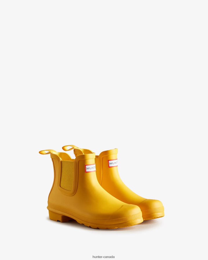 208Z2Z88 Hunter Outlet - Hunter Women Original Chelsea Boots Yellow
