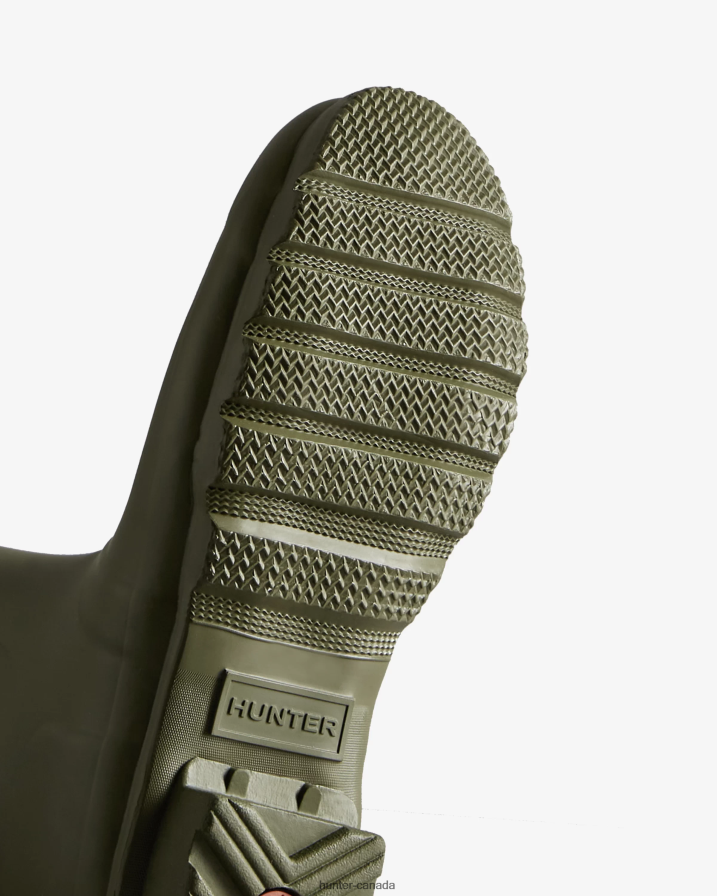 208Z2Z91 Hunter Boots Sale - Hunter Women Original Tall Rain Boots Olive Leaf
