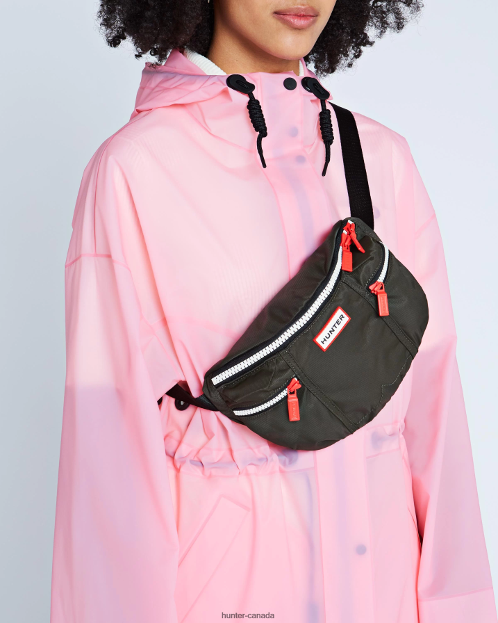 208Z2Z438 Hunter Canada - Hunter Men Fanny Pack Dark Olive