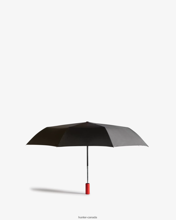 208Z2Z452 Hunter Outlet - Hunter Men Automatic Compact Umbrella Black