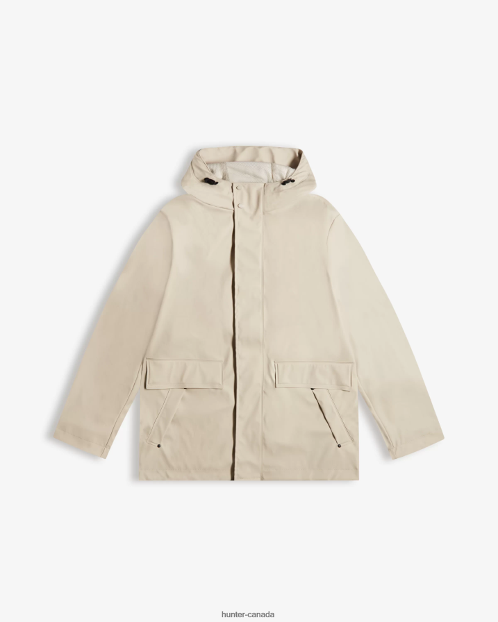 208Z2Z604 Hunter Outlet - Hunter Men Lightweight Waterproof Rain Jacket Skimming Stone