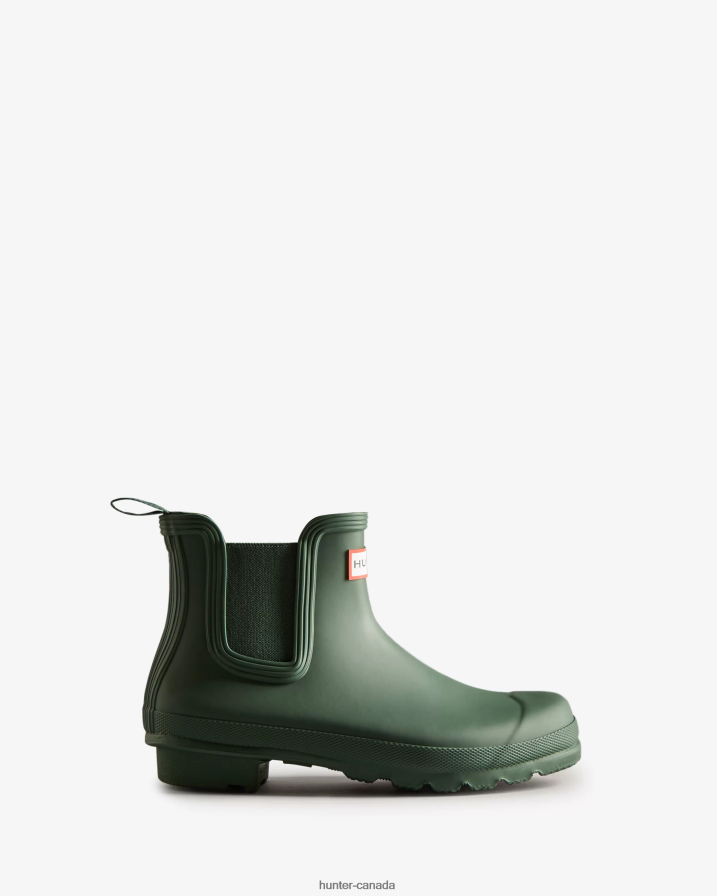208Z2Z86 Hunter Canada - Hunter Women Original Chelsea Boots Green