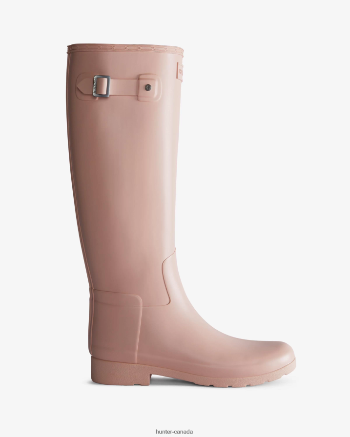 208Z2Z11 Hunter Boots Sale - Hunter Women Refined Slim Fit Tall Rain Boots Azalea Pink