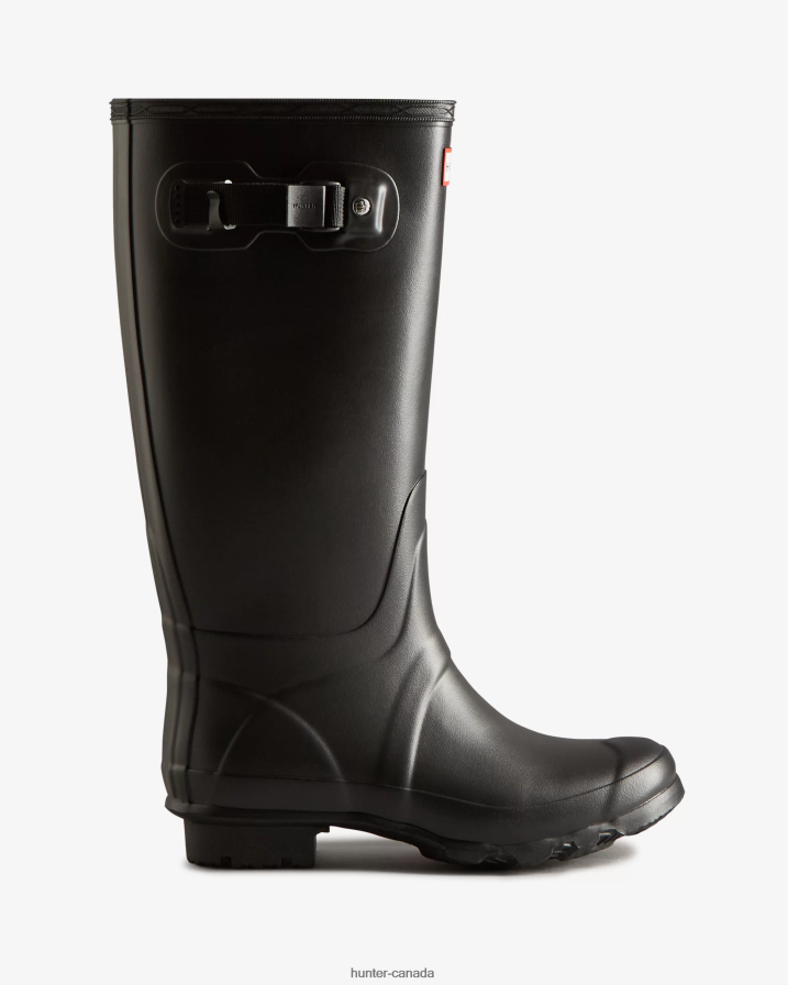 208Z2Z148 Hunter Outlet - Hunter Women Huntress Wide Leg Rain Boots Black