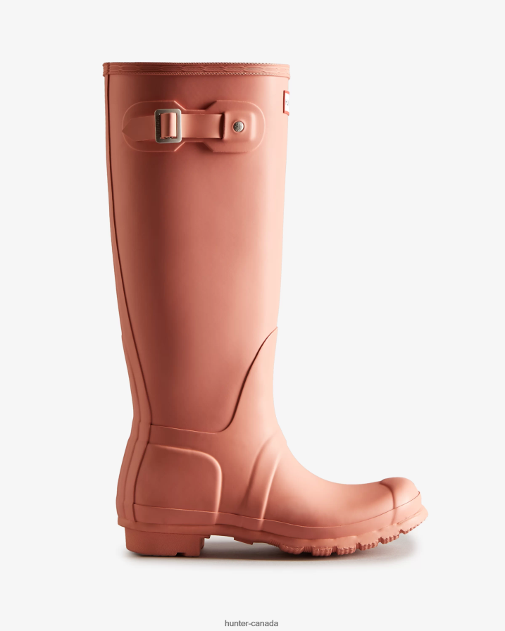 208Z2Z187 Hunter Boots Sale - Hunter Women Original Tall Rain Boots Rough Pink