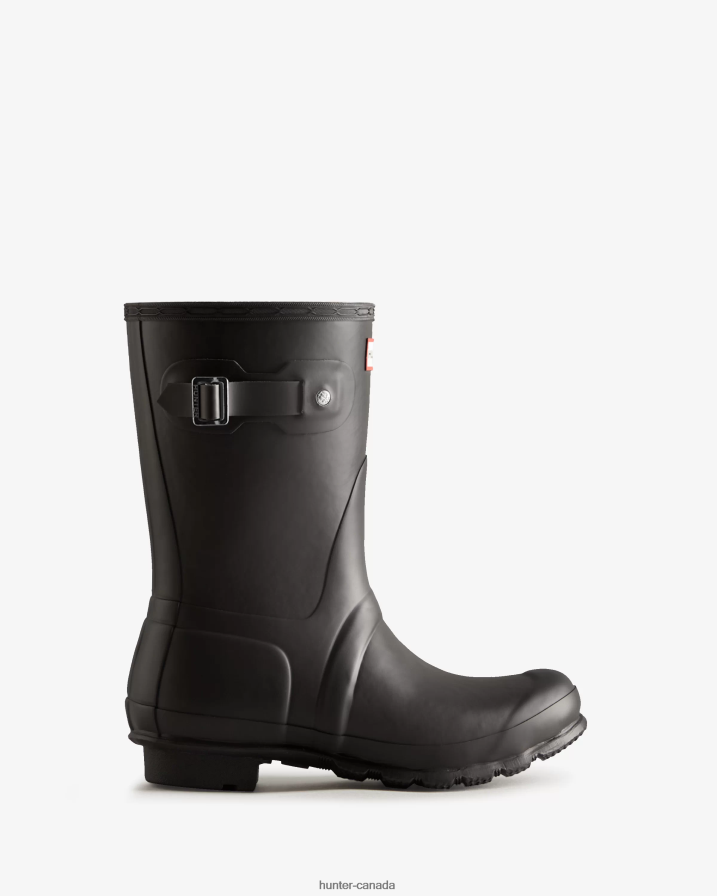 208Z2Z38 Hunter Canada - Hunter Women Short Insulated Rain Boots Black