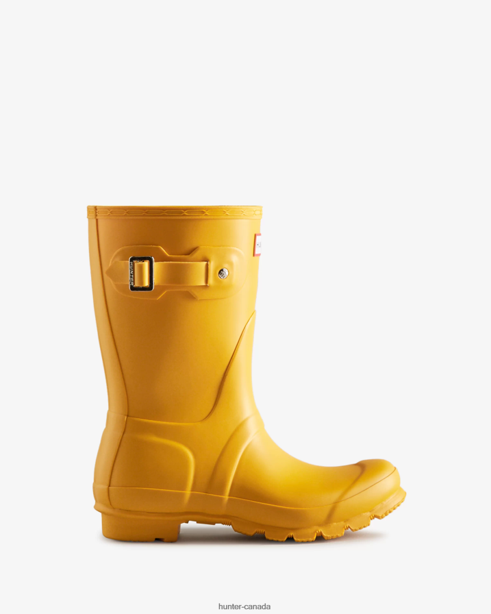 208Z2Z77 Hunter Boots - Hunter Women Original Short Rain Boots Yellow