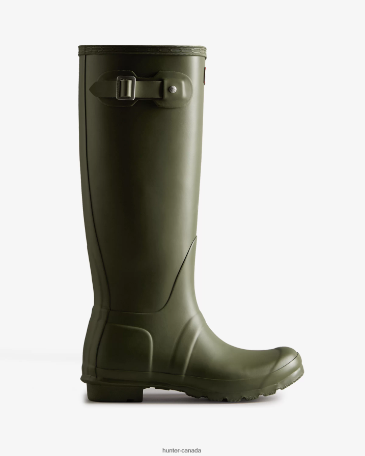 208Z2Z91 Hunter Boots Sale - Hunter Women Original Tall Rain Boots Olive Leaf